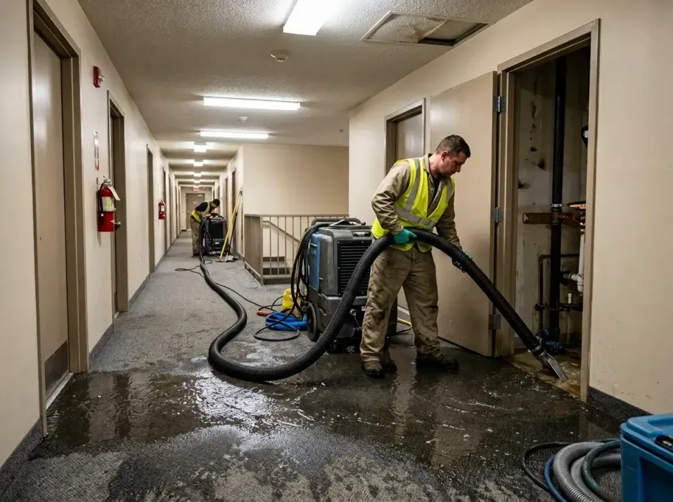 multi-unit-apartment-hallway-f-005 — frequently asked questions, Emergency Burst Pipe Water Extraction & Removal in Jacksonw…